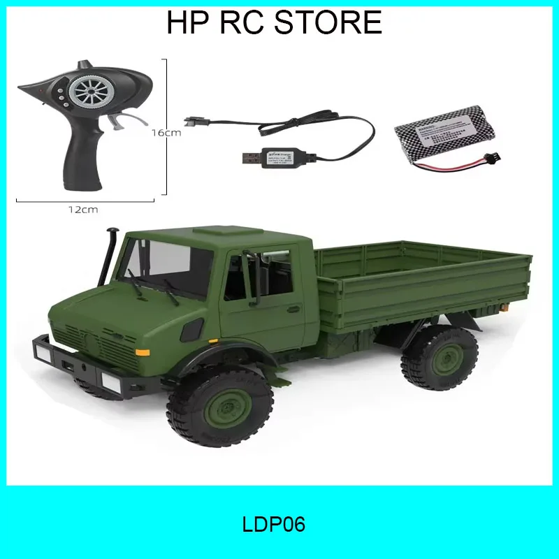 

LDRC LDP06 1:12 RC Crawler Car Linear Speed Truck Remote Control Car With 260 Motor Electric RC Car Adult Children Birthday Gift