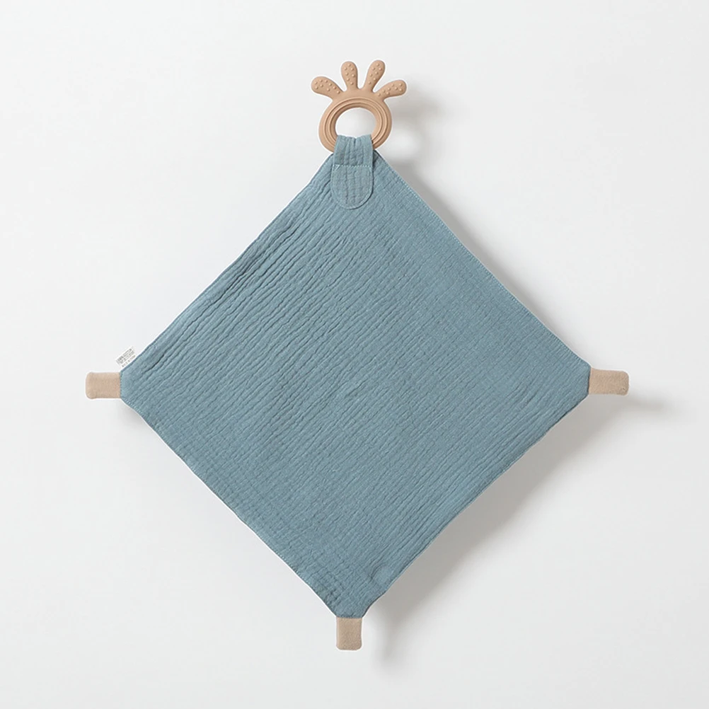 

Baby Soothing Security Blanket Nursery Soft Tactile Stimulation Lightweight Comfort for Newborn Boys Girls Baby Blanket
