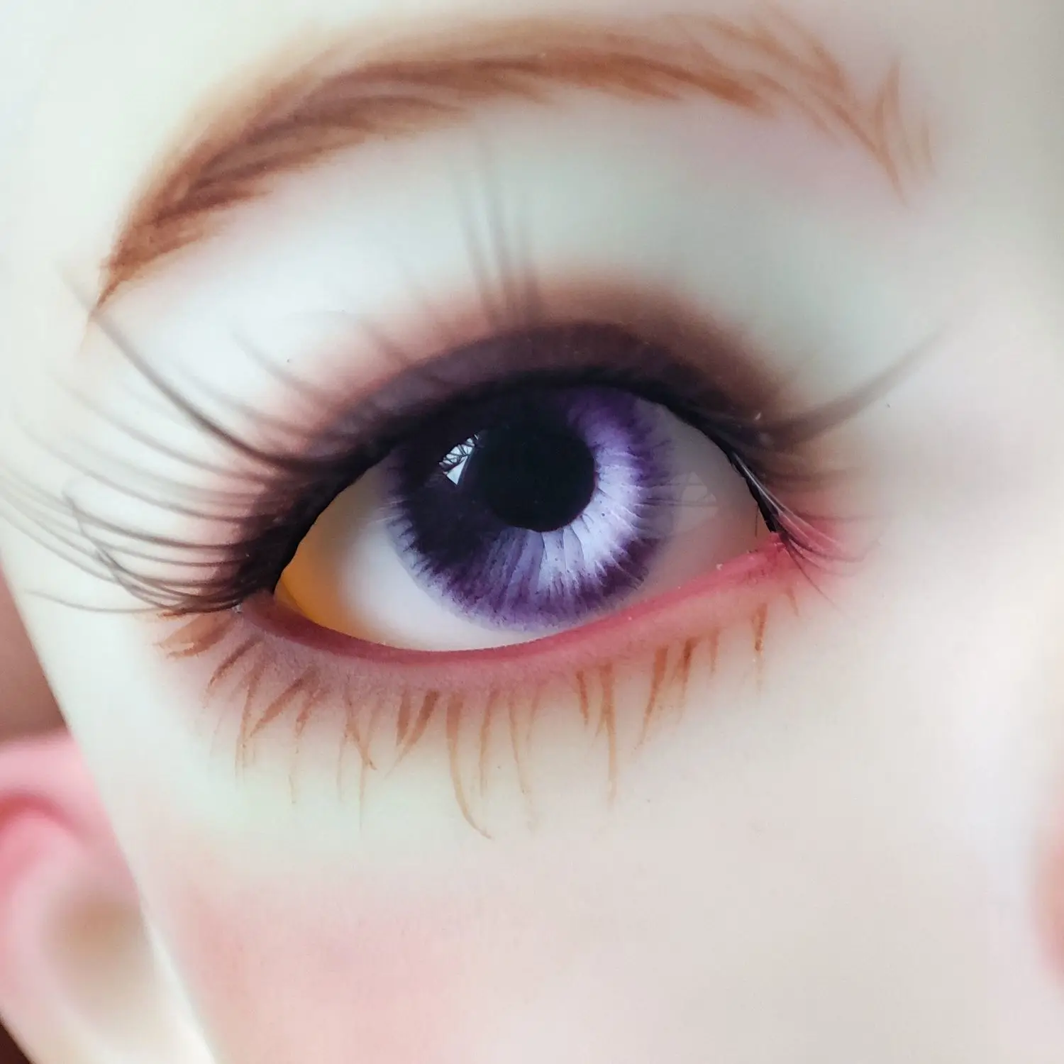 BJD Eyes doll eyes 8mm-20mm doll cute plaster purple Eyes for toys 1/8 1/6 1/4 1/3 SD DD doll accessories 8mm-20mm doll eyes