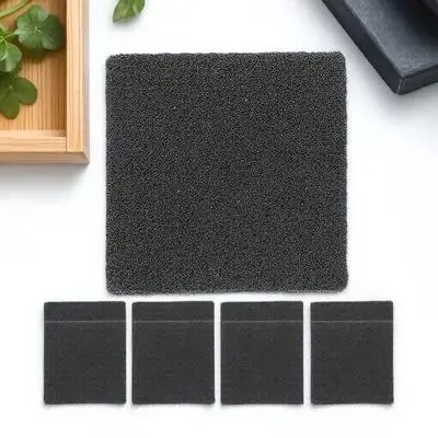 

10Pcs Coral Breeding Bases Ceramic Square Mount Aquarium Coral Support Bracket Tiles Coralline Plate Base