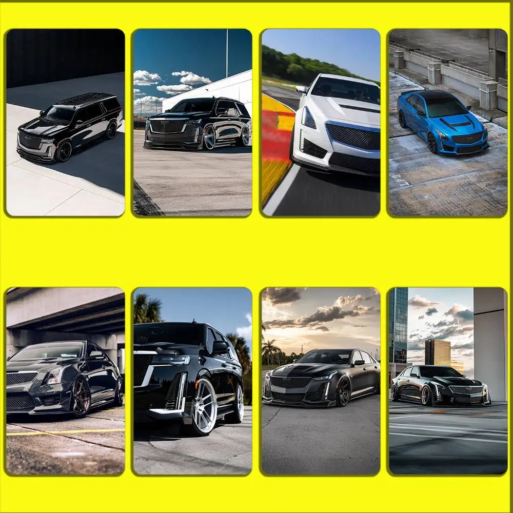 

Car C-CadillacES Suv Card Stickers For Debit Bank Credit Cards Metro Bus Pass Sticker Decoration Cover Skin