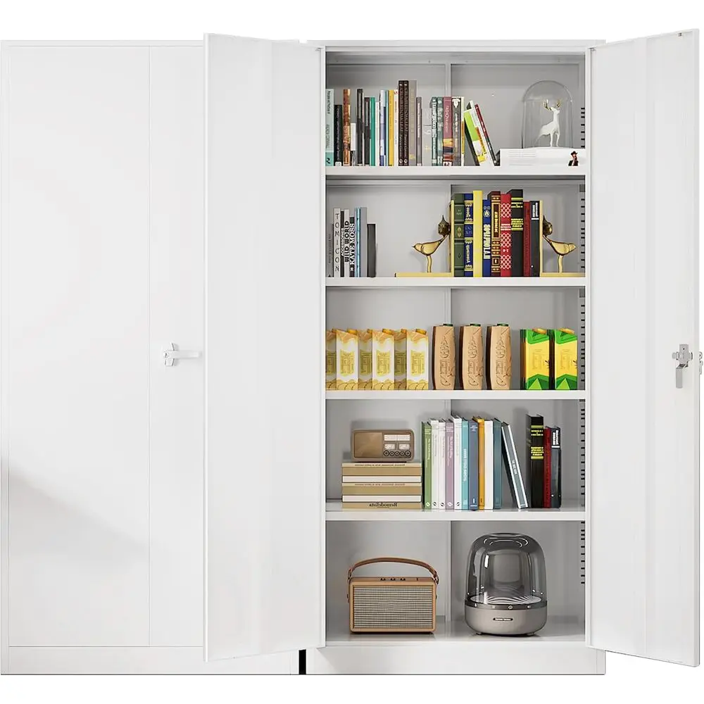 72 White Steel Lock…