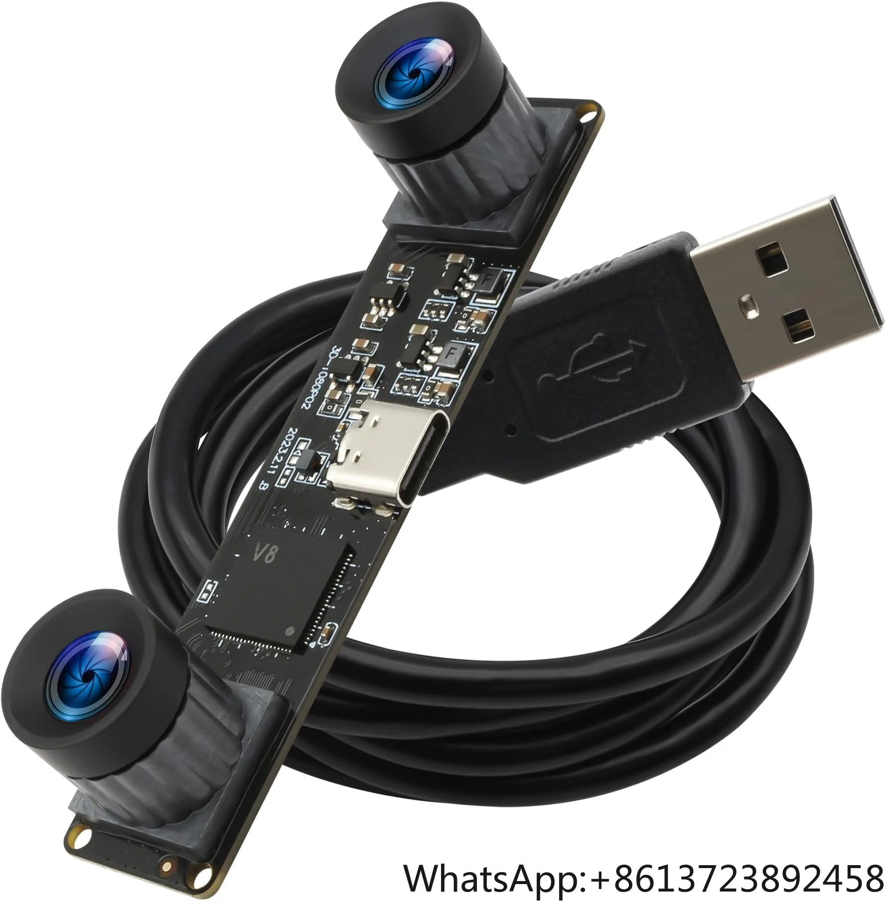 ELP 4MP lente Dual sin distorsión 3840X1080 60fps sincronización módulo de cámara estéreo 3D USB para cámara VR escaneo de impresión 3D