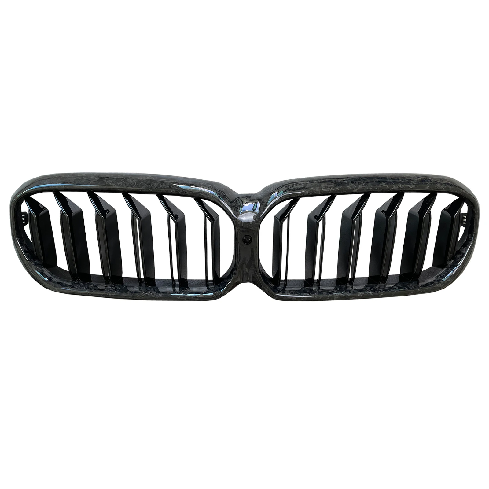 

F90 lci Carbon Fiber front grill For G30 F90 M5 LCI 2021+ car forged carbon front bumper grills