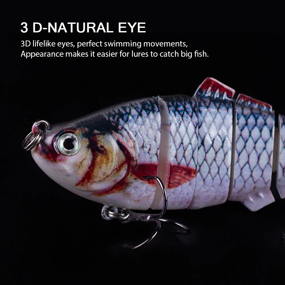 Swimbait Hanlin – Señuelo de hundimiento para lucio - imagen 4