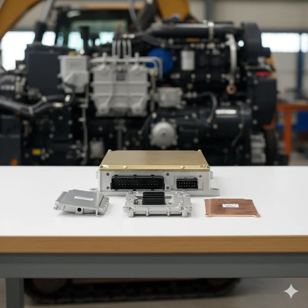 Wholesaleconstruction machinery parts Excavator ECU Panel Instrument Electronic Parts VOE20577135 12840586 Controller Broad Unit
