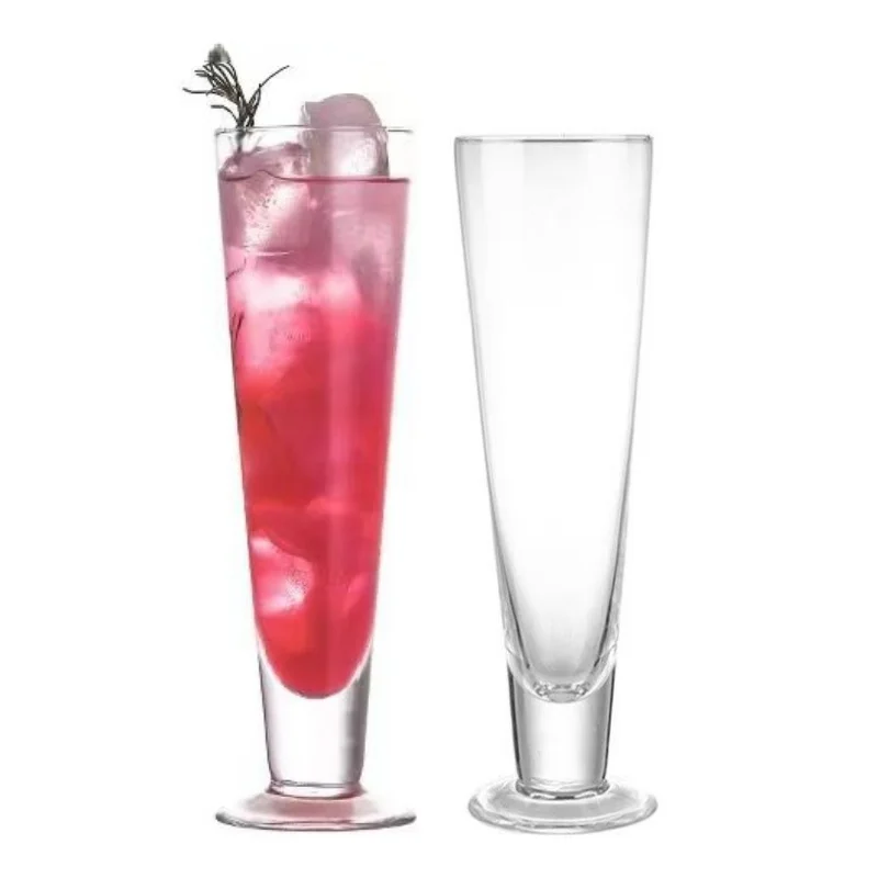 300-500ml Creative Slub Beer Mug Conical Hurricane Cocktail Multi-Purpose Bar Family Juice Cold Drink Long Drink Cup Wine Glass