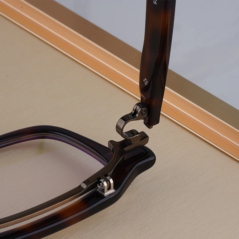 النمط الياباني خلات مربع إطارات النظارات للرجال غطاء الوجه مع الحاجب إطار نظارات رجال الأعمال النظارات NPM-58