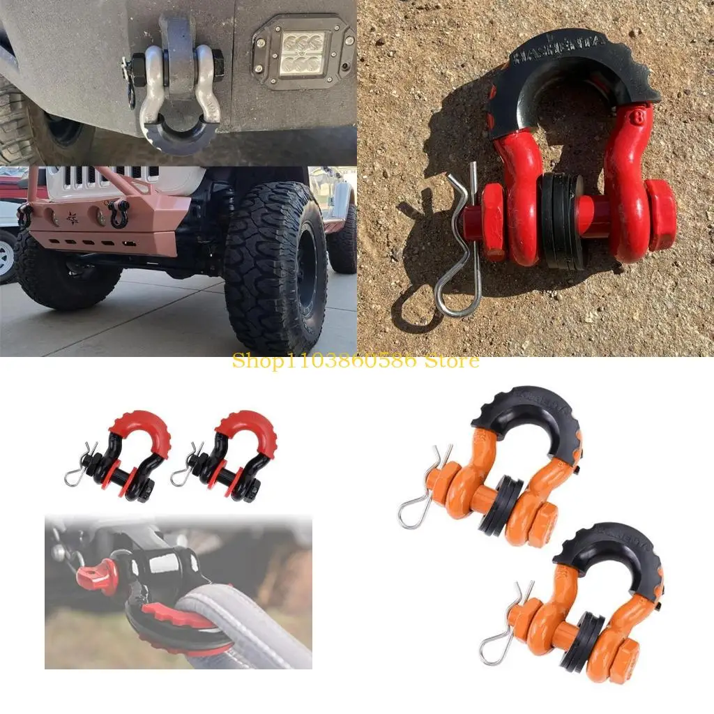 242A D-Ring Shackle for Vehicle Recovery 5/8