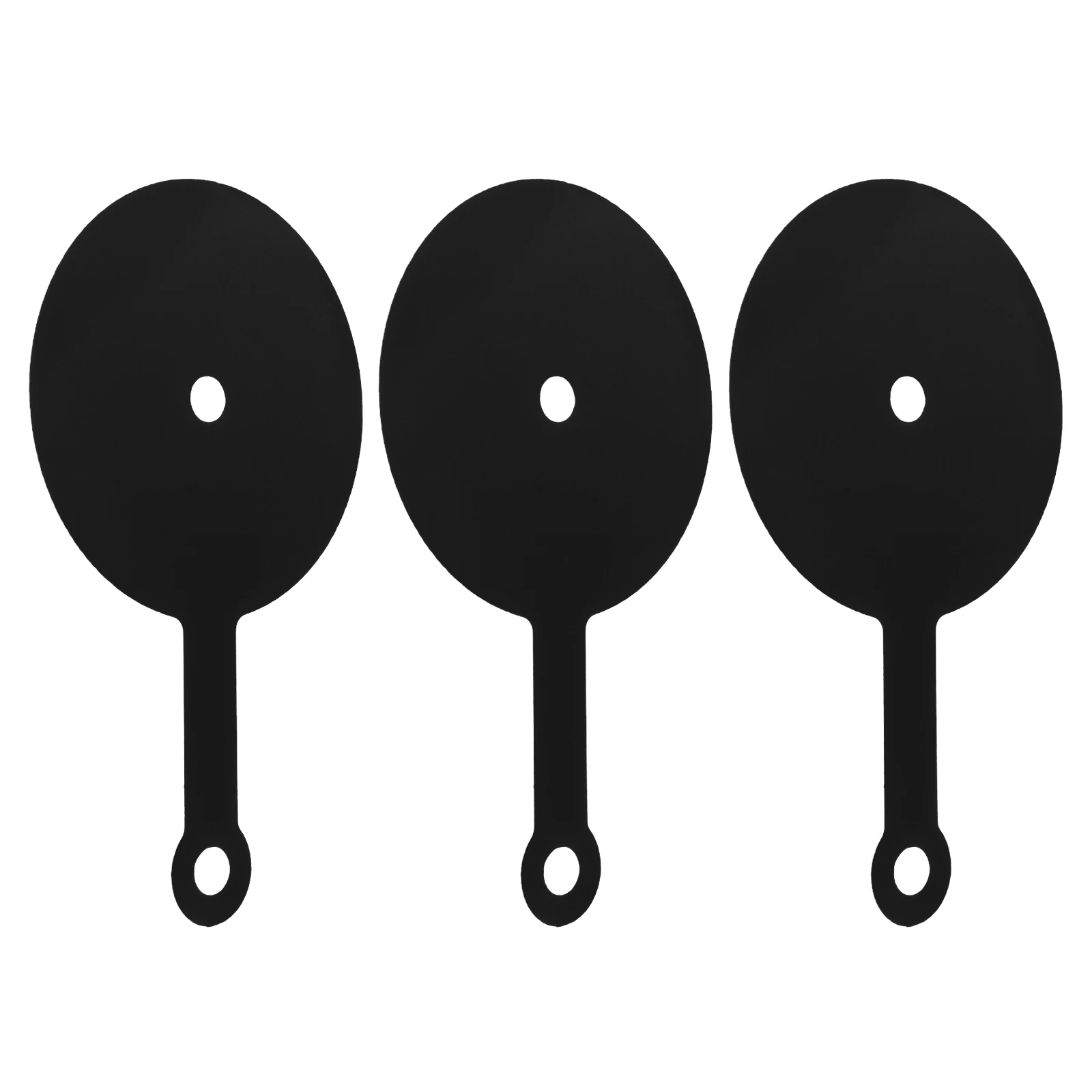 

3 Pcs Stickers Billiards Practice Post Accessories Tool Aiming Exercise Snooker Balls Practicing Mat Marker Dots Black Pendulum