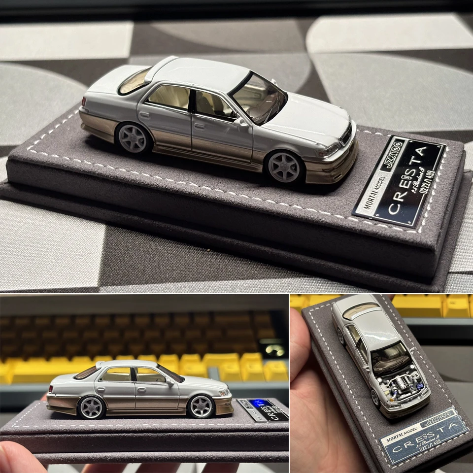 

MORTAL 1:64 Toyota Cresta Alloy Die-cast Model, Detailed Collectible Display Piece for Enthusiasts