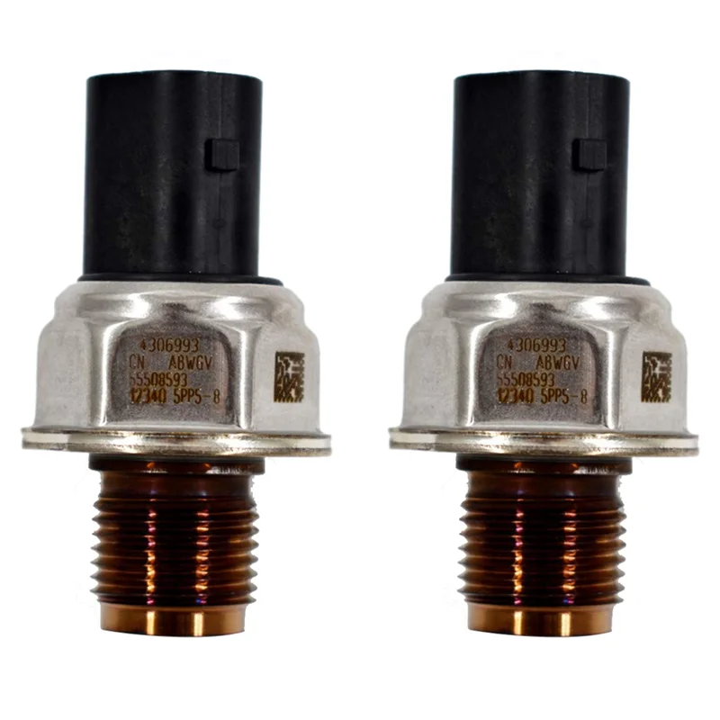 

Lasting 2X 68210175AA Fuel Pressure Sensor Fuel Rail Pressure Sensor For Dodge 4306993