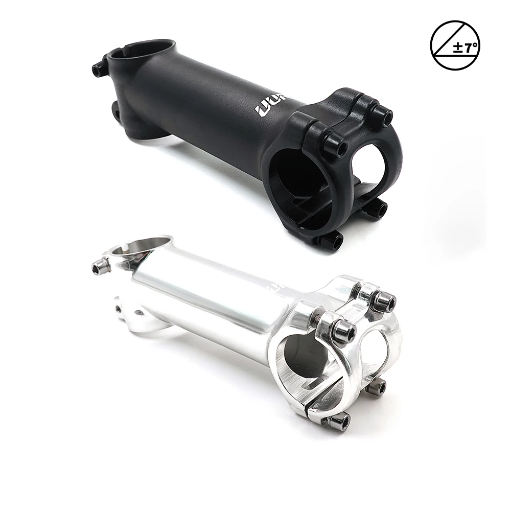 AliExpress NONE Aluminum Alloy Road Bike Handlebar Stem Length 50/60/70/80/90/100/110/120mm Bicycle Stems Diameter 31.8mm/28.6mm Cycling Parts
