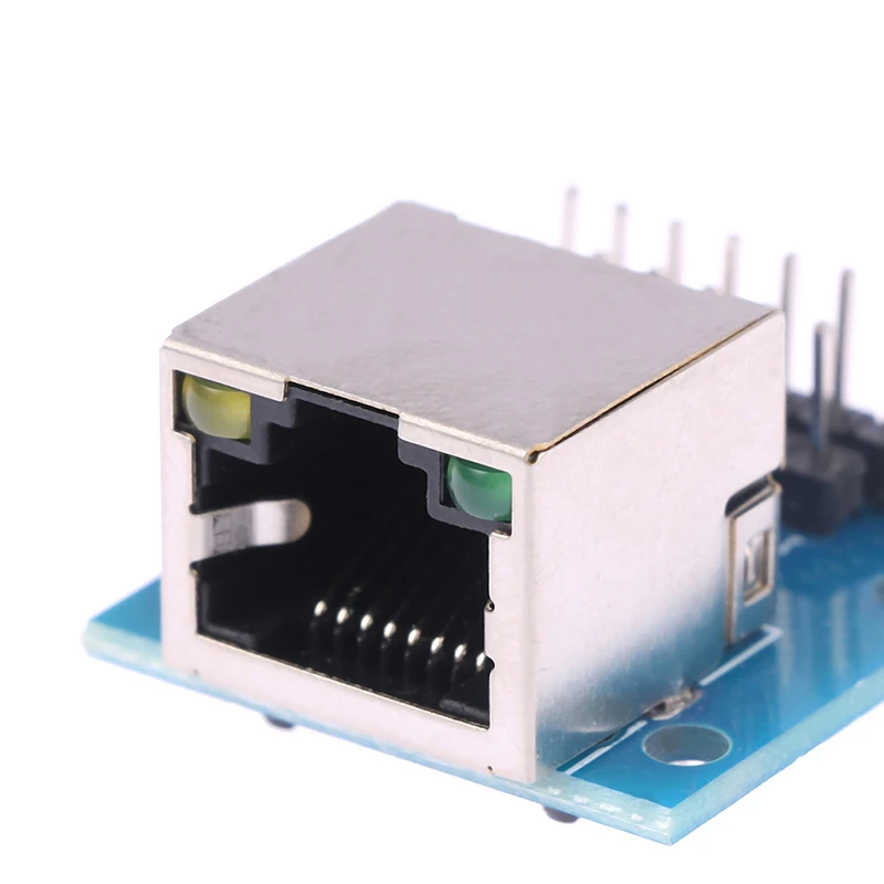 RJ45 Network Port Adapter Test Board Horizontal 8p Crystal Head Female Socket Circuit Board with Light