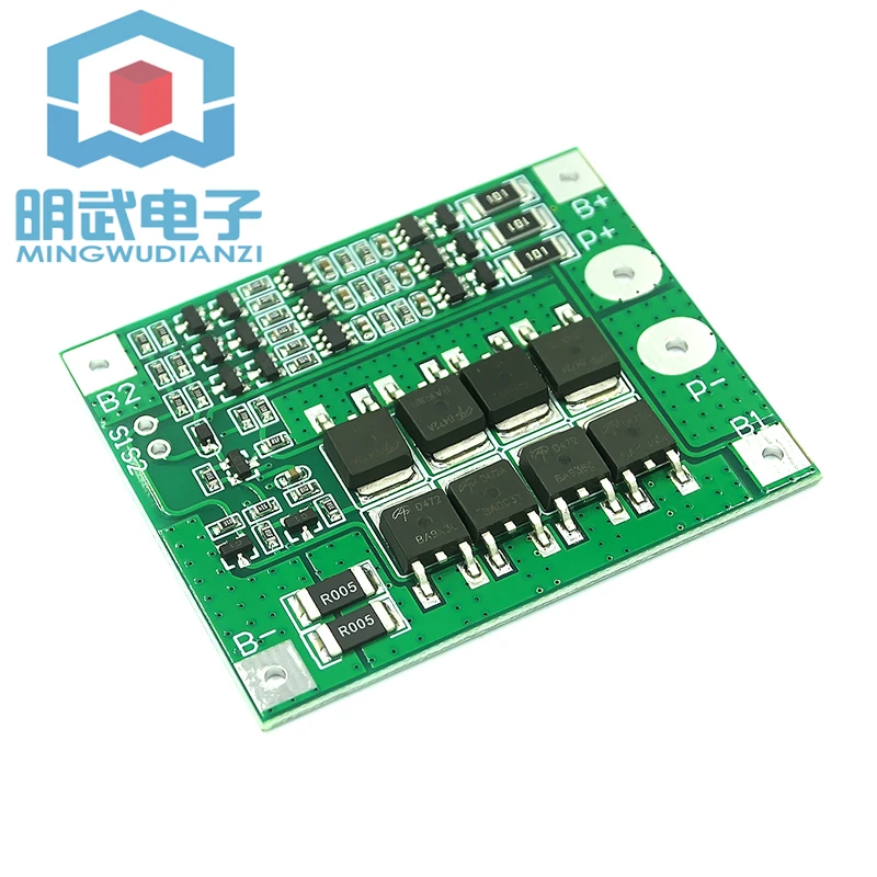 3 Strings Of 12V 18650 Lithium Battery Protection Board 11.1V 12.6V With Balanced 25A over-curren Charge Discharge Protection