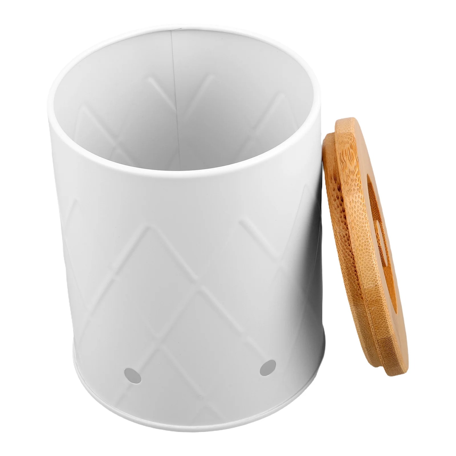 

Vegetable Storage Bucket Potato Onion Holder Fruit Basket Tank and Garlic Crisper
