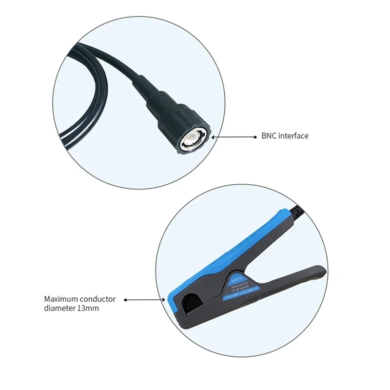 Digital Oscilloscope Micsig CP2100A CP2100B AC DC Current Circuit Tester Power Probe DC 800KHz/2.5MHz Oscilloscope Probes Set