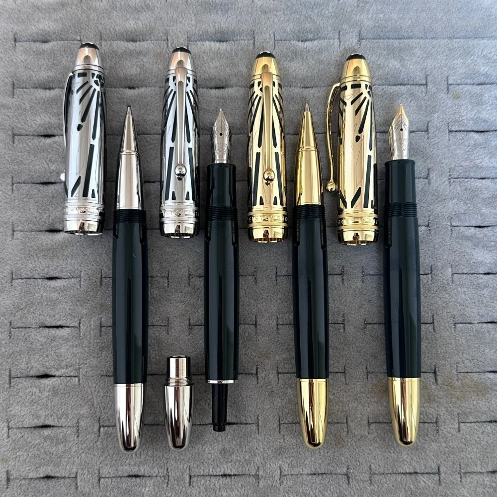 

Classic Fountain Pens Luxury Business Writing Pen for Office Signature Business Gift High Quality Metal Pen Comfortable Grip Pen