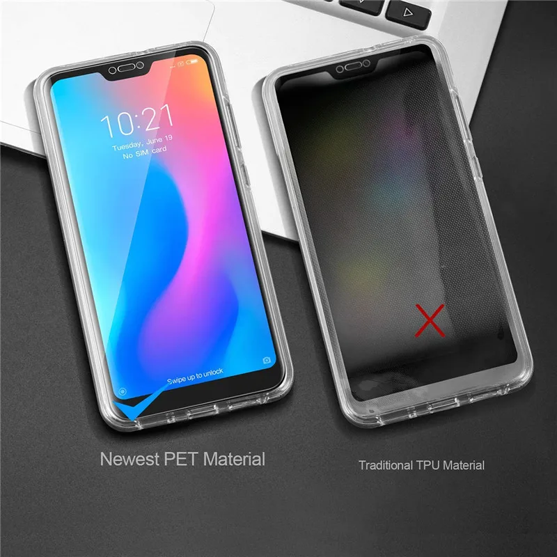 360 Degree Case For Xiaomi Redmi Note 10 7 6 Pro Redmi 7A 6A X3 11Pro Mi 9T A3 8 9 Lite  Full body Touch Screen Cover