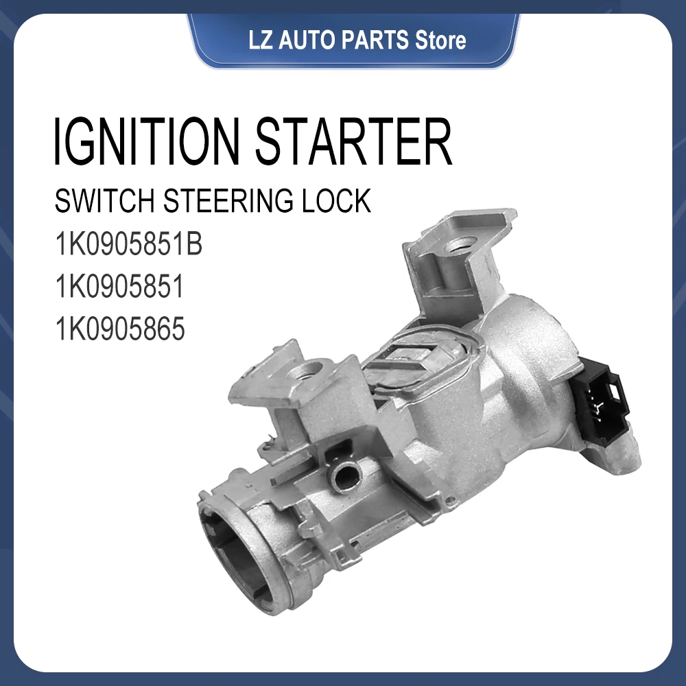 OEM Lgnition Starter Switch Steering Lock For VW Tiguan Jetta Golf MK5 MK6 Eos A3 TT 1K0905851B 1K0905851 1K0905865