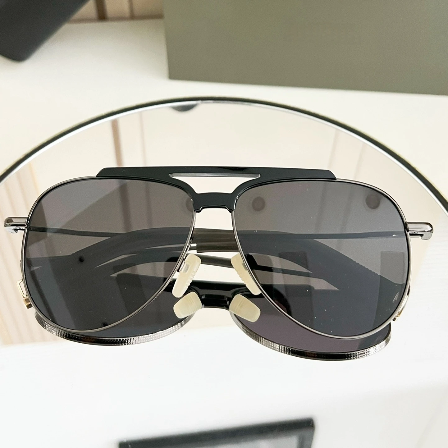 

Men's Sunglasses Round Metal Alloy LANCIER Unisex Fashion DLS 401 Sunglasses man Women's sunglasses Stylish women's eyepieces