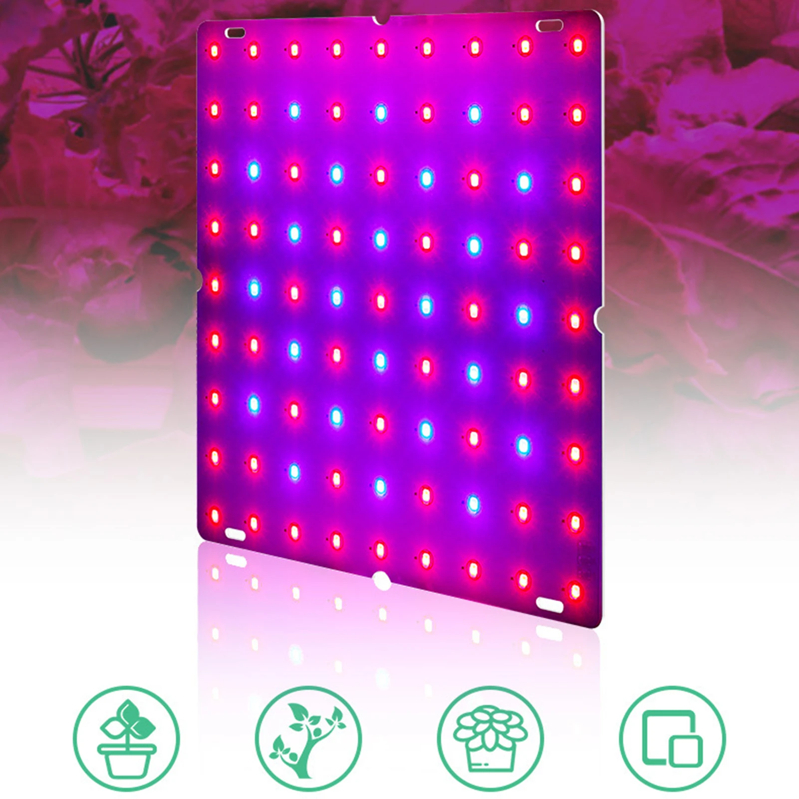 LED Grow Light Red Blue Spectrum Plant Light Plant Grow Lamp Heat Dissipation Design Grow Lamp For Seedling Hydroponics Greenh