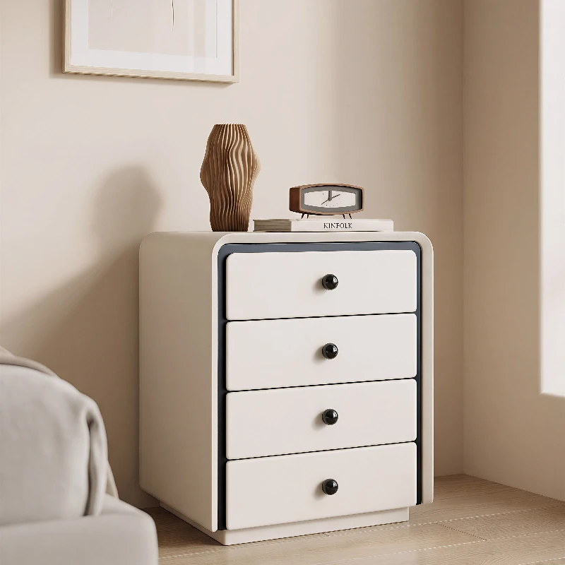 

large capacity beside tables multi-layer minimalist household modern nightstands home practical mesinhas de cabeceira furniture