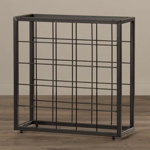 YEVA METALL Rustikalen Metall Wein Rack