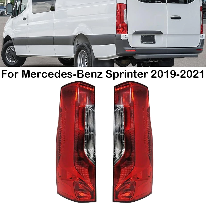 

For Mercedes-Benz Sprinter W907 W910 2019-2021 EU Version Car Rear Tail Light Turn Signal Light Tail Lamp With Bulbs A9108200200