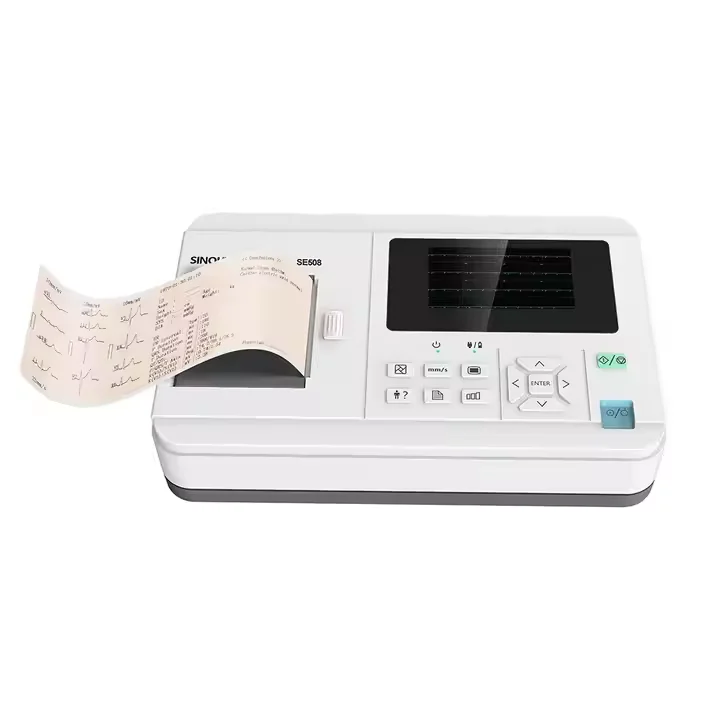 

EDAN SE508 12 Lead Electrocardiograph e kg Portable e cg Machine Digital 3 Channel e cg