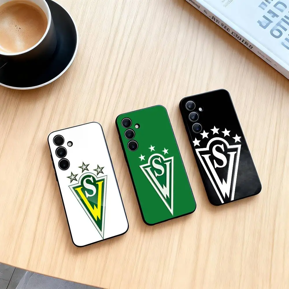 Santiago-O Wanderers-1892 Logo  Phone Case For Samsung Galaxy A73,A72,A71,A70,A53,A52,A51,Others Soft Black Cover Gift