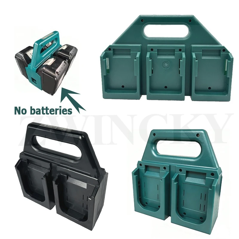 Battery Holder Dock Mount Storage Rack Tool For Makita/Bosch 18V Fixing Devices Battery Holder Storage Bracket Stand 4/6-Slots