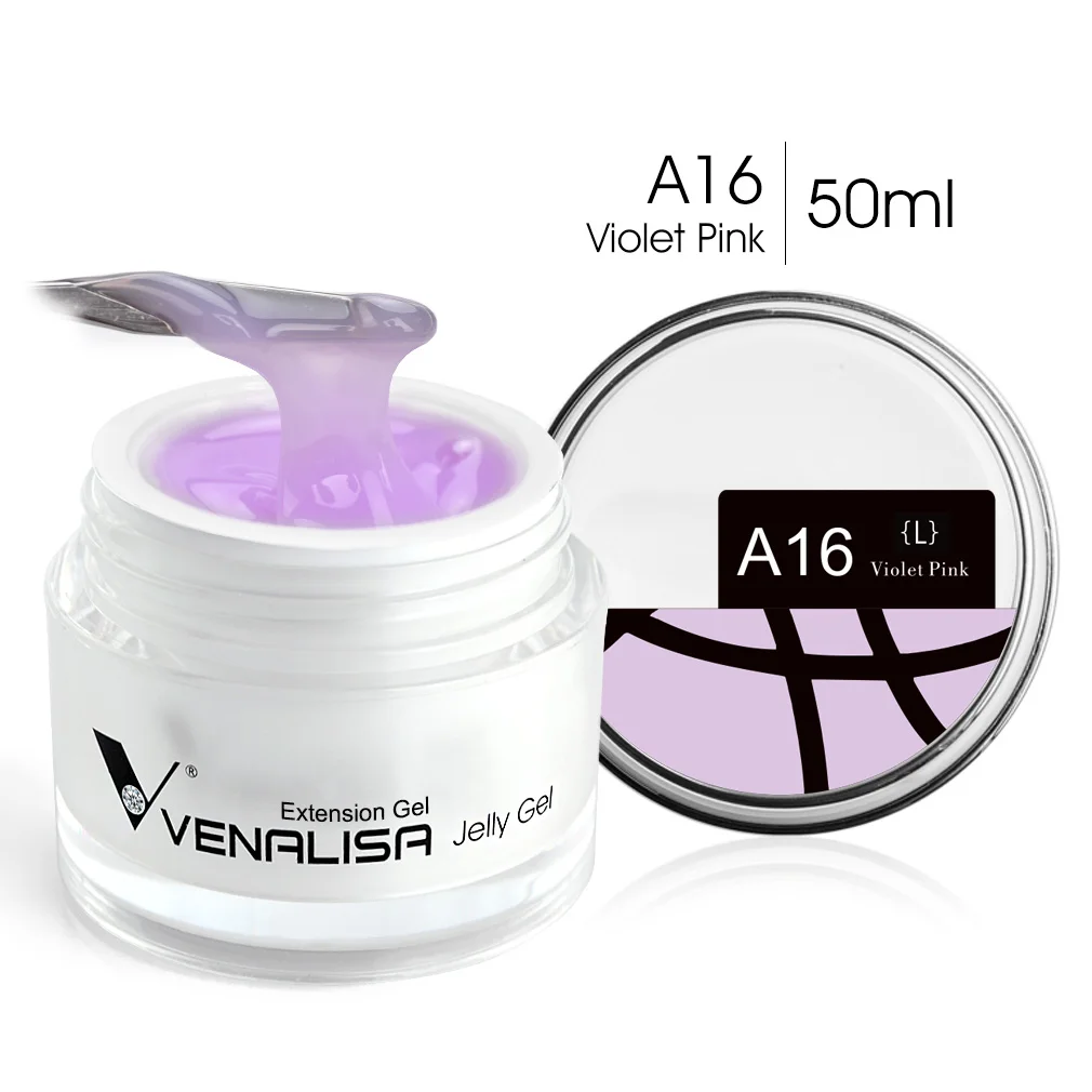 VENALISA Clear Color Extension Gel Pearl Glittle Gel Canni Supply Camouflage Fasting Jelly Nagelgel Selbstnivellierendes Acrylgel
