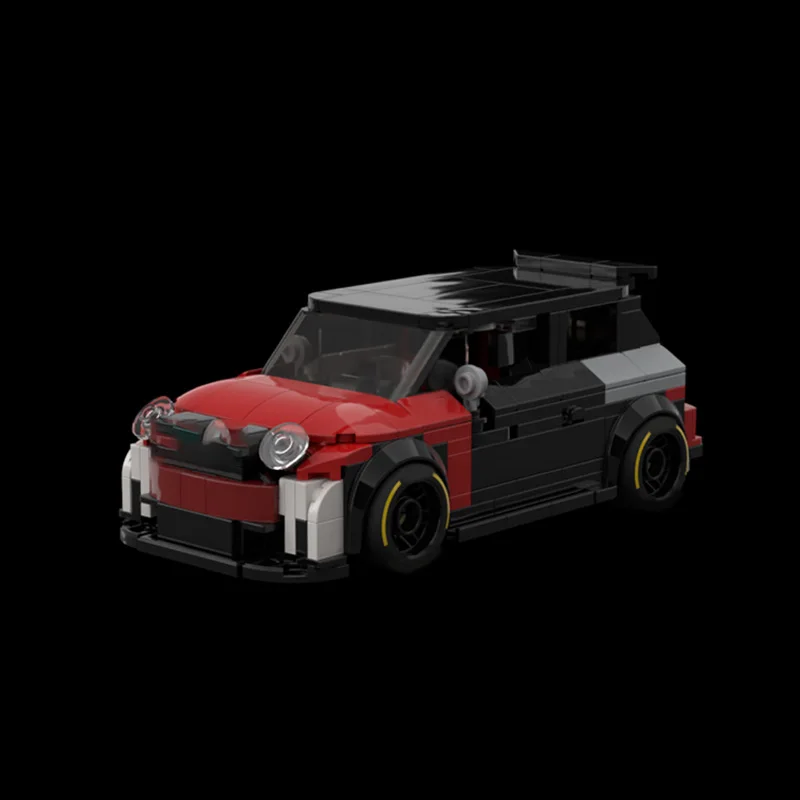 Speed Racing Car Model MOC Building Bricks High-Performance Compact Car Modular Technology Children Holiday Gifts Assemble Toys