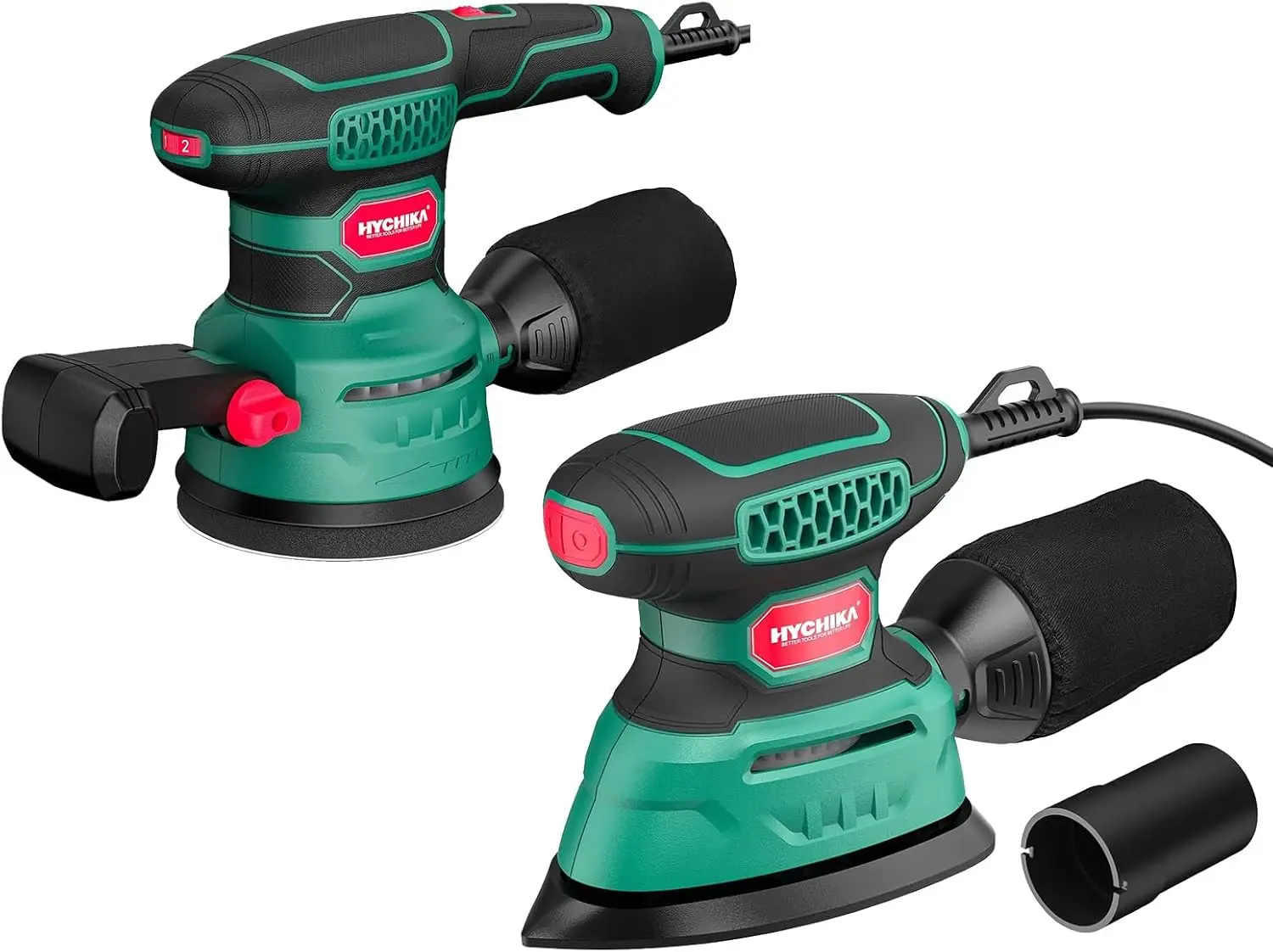 

3.8Amp 450W Electric Orbital Sander with 6 Speeds, Dust Collector & 20 Sandpapers for Woodworking