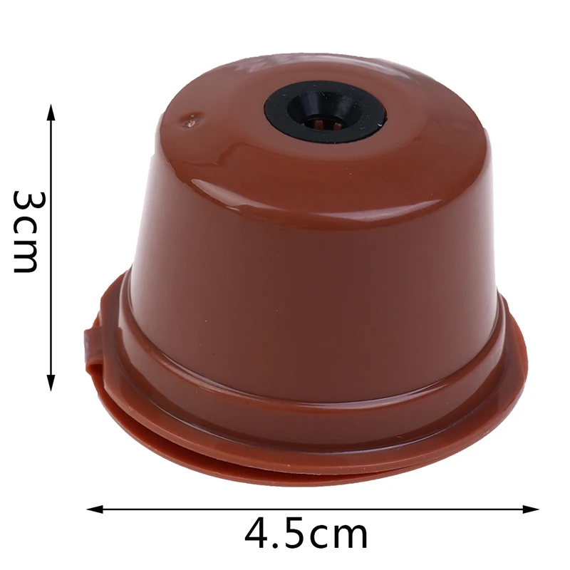 3Pcs Reusable Coffee Capsules for Caffitaly Food Grade PP Plastic Coffee Filter Cup Refillable Coffee Capsule Shells