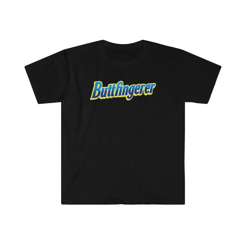 Camiseta divertida para adultos de Butterfingerer, camiseta de parodia de Butterfinger, camiseta de regalo divertida
