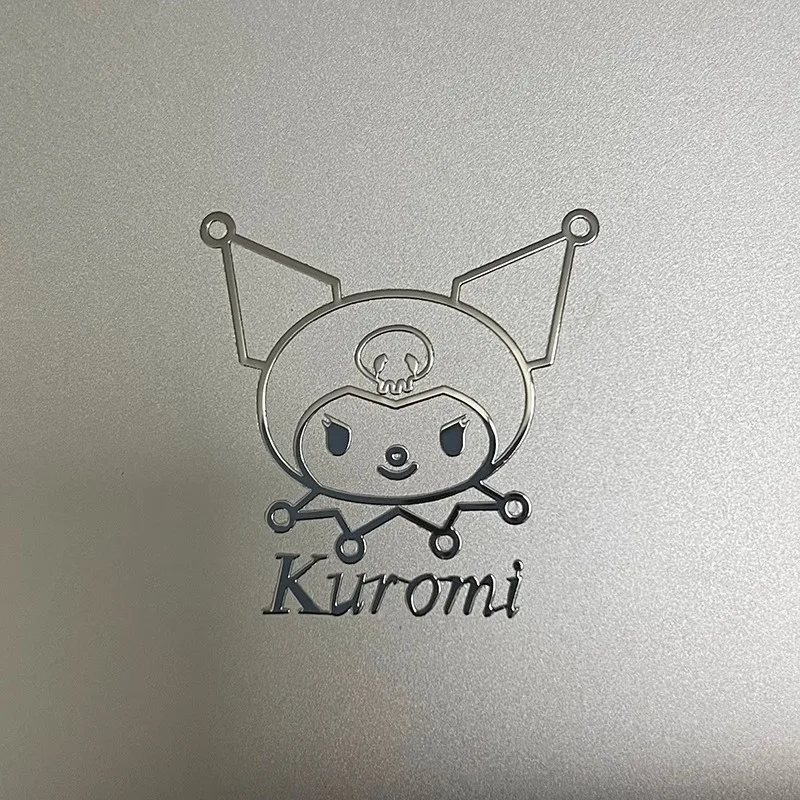 Adesivo HellokittySanrio semplice cartone animato carino Pacchard adesivo impermeabile in metallo adesivo decorativo per cuffie piatte