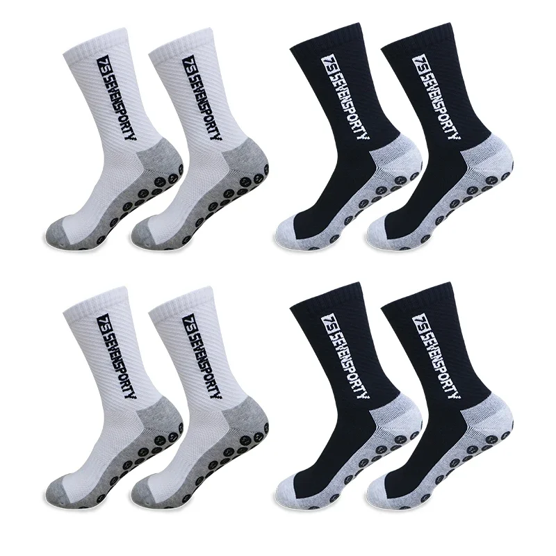 

Anti Slip Football Socks Non Slip Sports Socks Anti Blister Grip Socks for Men Women