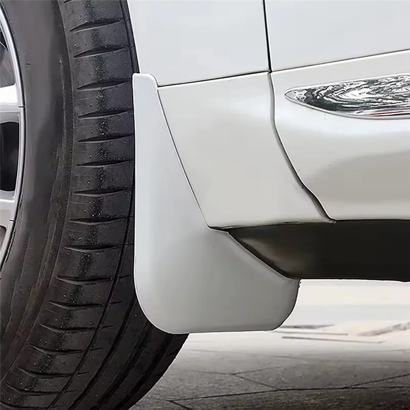 

4Pcs/Set Wheel Mudguards White Car Accessories Fit For Volvo XC60 2018-2023 Front,Rear Fenders Protection-A02G