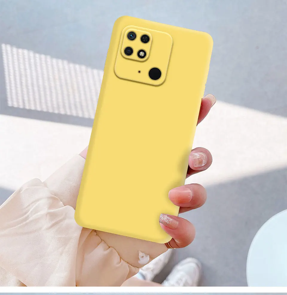 Silikon-Handyhülle für Xiaomi Redmi 10C 10A 9A 9C NFC 12c Redmi Note 10 10S 11 11s 12s 12 Pro 5G A1 A2 Plus Schutzhülle – Detail 4