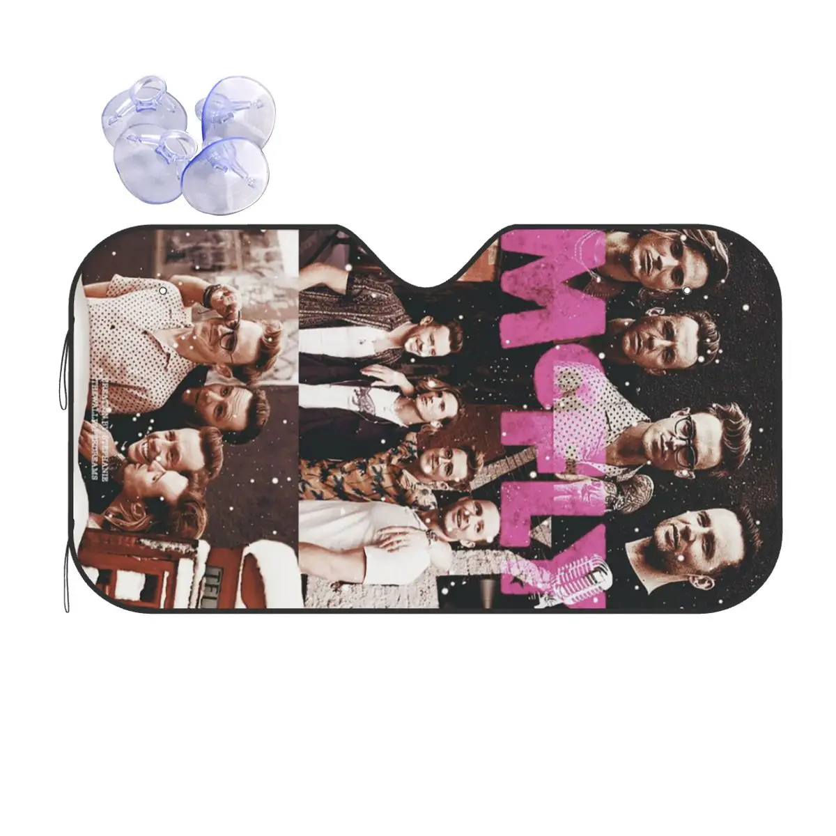 

McFly Band Sunshade Windscreen Car Front Windshield Window Sun Visor Accessories Covers