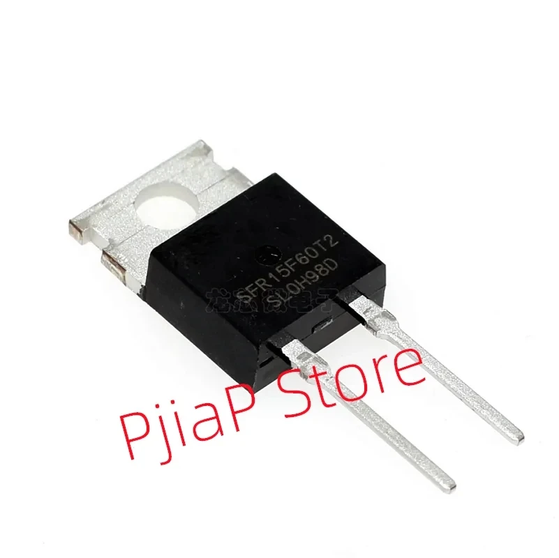 10pcs 100% New Original  SFR15F60T2 15F60T2 TO-220 Fast Recovery Diode 15A 600V