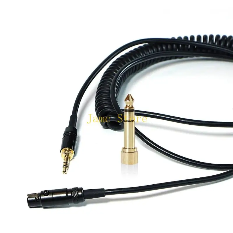 LX0B High Clear Headphone Cable For K702 K712 K245 K240 K241 Q701 Model 3.5mm Plugs