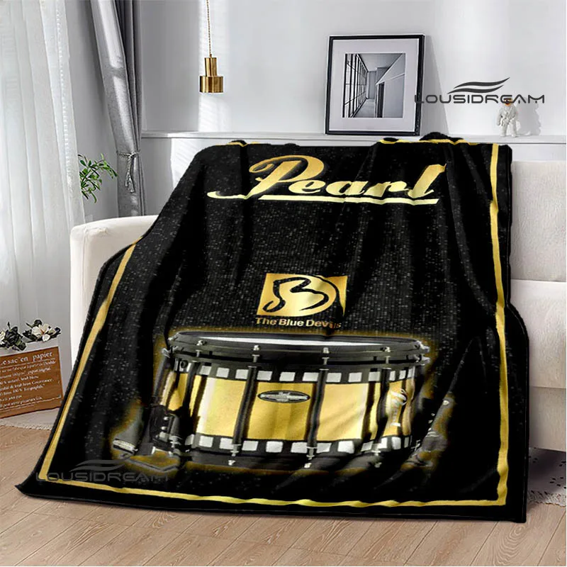 Drum Instruments printed blankets Flange Warm blanket soft and comfortable home travel bed blanket picnic blankets birthday gift