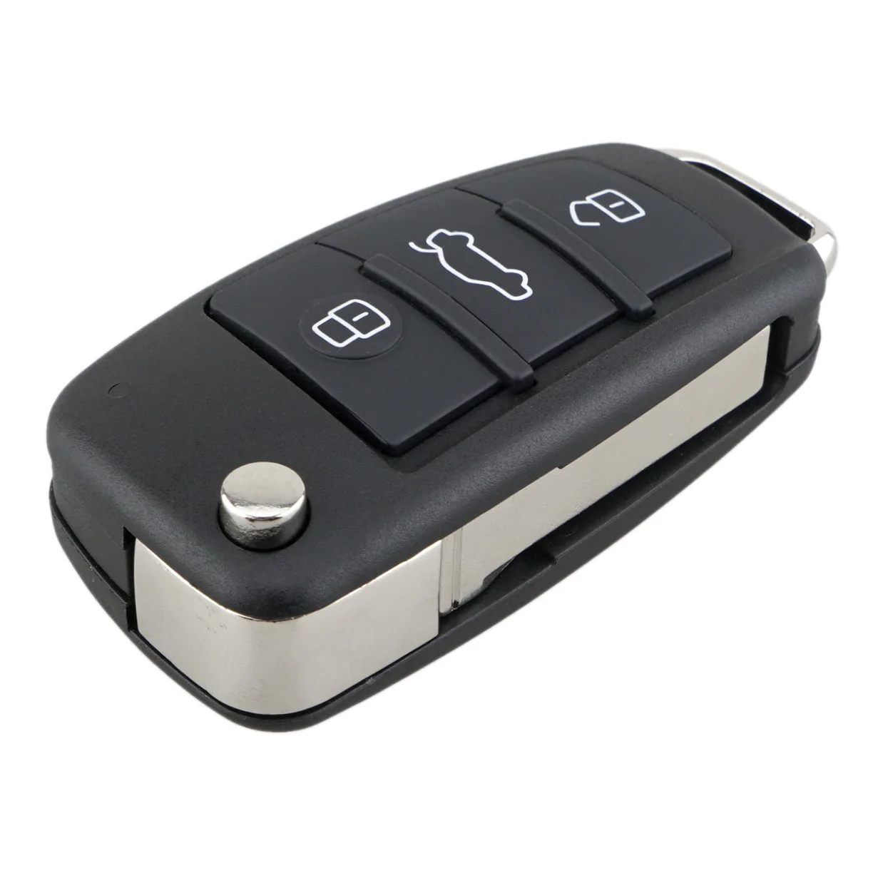 Car Smart Remote Key 3 Button 433Mhz for AUDI A2 A4 S4 Cabrio Quattro Avant 2005 2006 2007 2008 48 Chip 8P0837220D