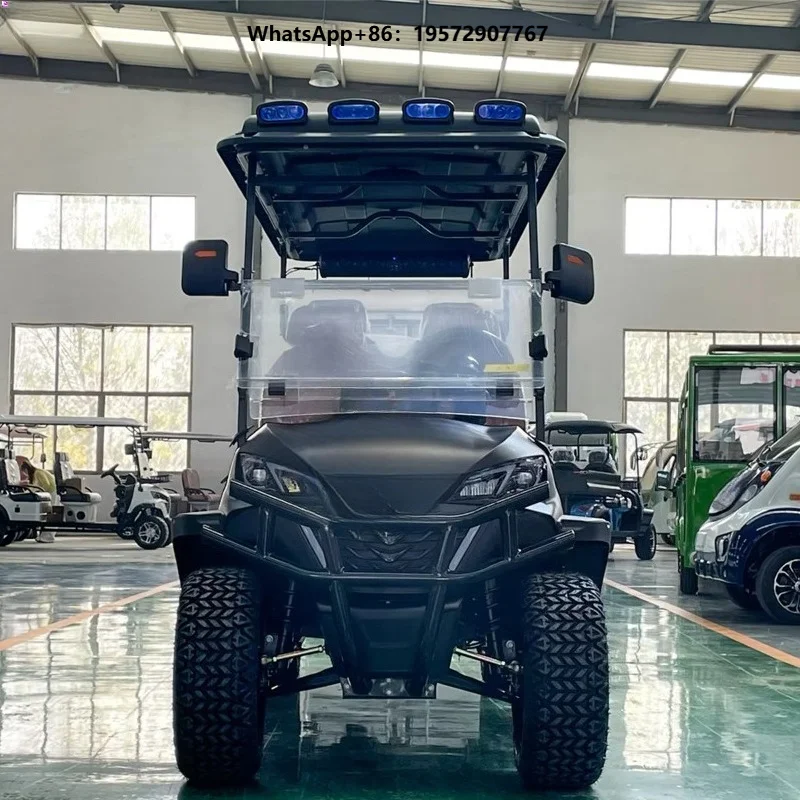Best Selling 48V Electric Golf Cart 6-Seat 500kg Club Car Custom Seats and Colors