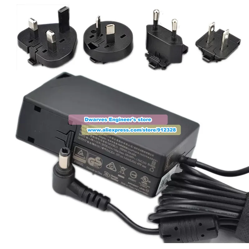 Imagem -06 - Adaptador de Energia ca Genuíno Fsp Fsp06510aaba 19v 3.43a 65w para a Série Intel Nuc Nuc7i7bnh Nuc7i5bnh Nuc6i5syk Nuc5rtyh Nuc5ppyh