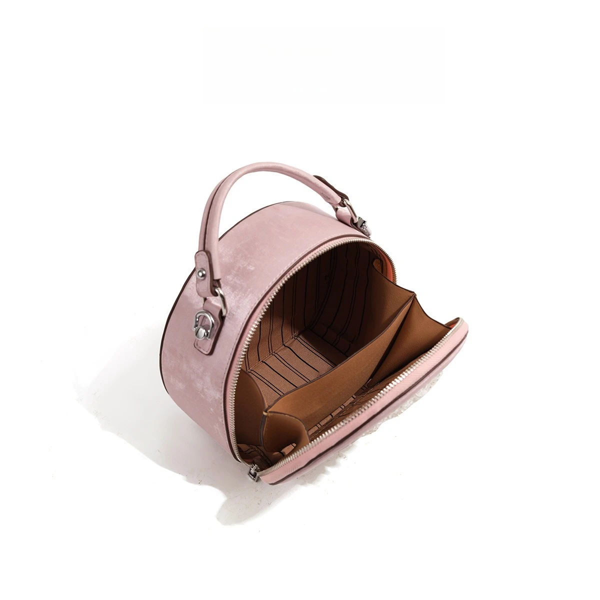 

Chinese-style embroidered round bag with bow and Chinese knot, Hanfu matching bag, vintage girl chain crossbody bag