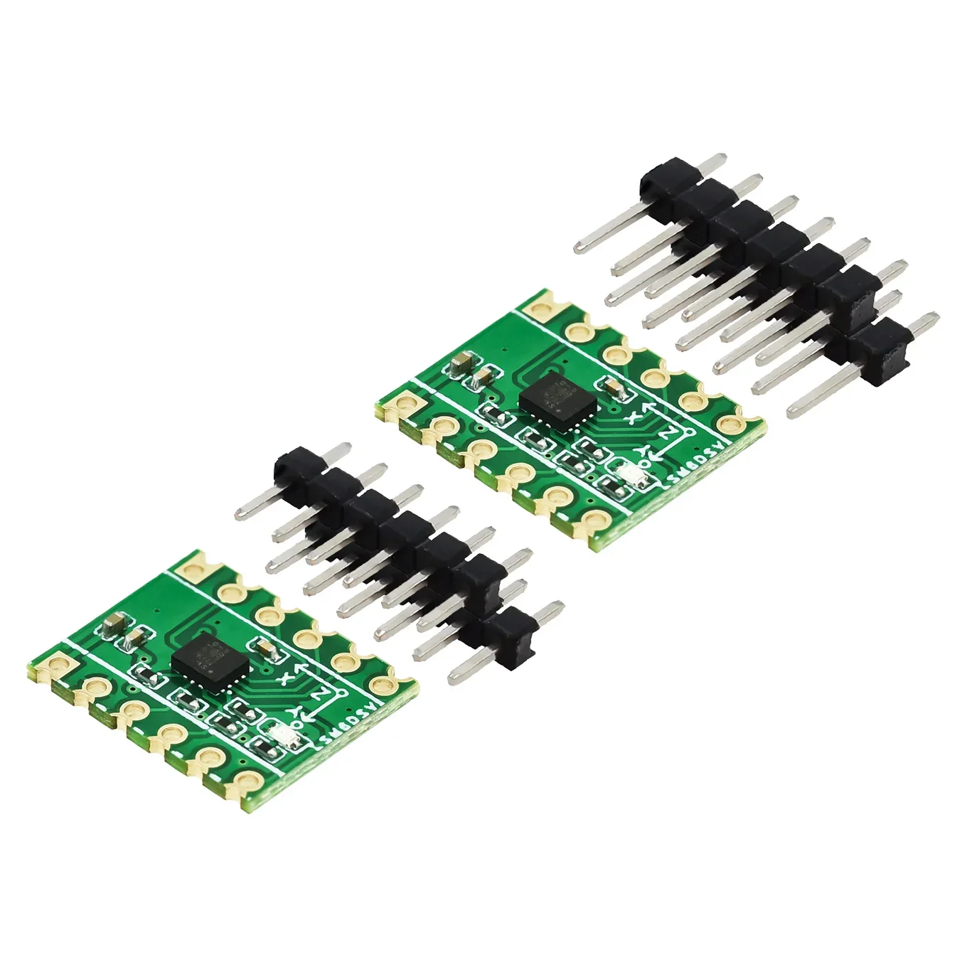 Six-Axis Sensor LSM6DSV Module SPI/I2C Compatible for Smol/SlimeVR - Accelerometer & Gyroscope Data Logging